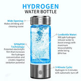 Hydra Bottle – 420ml Hydrogen-Rich Water Generator